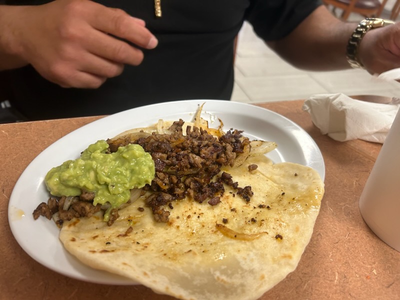 Interior of Mi Lupita Taco House