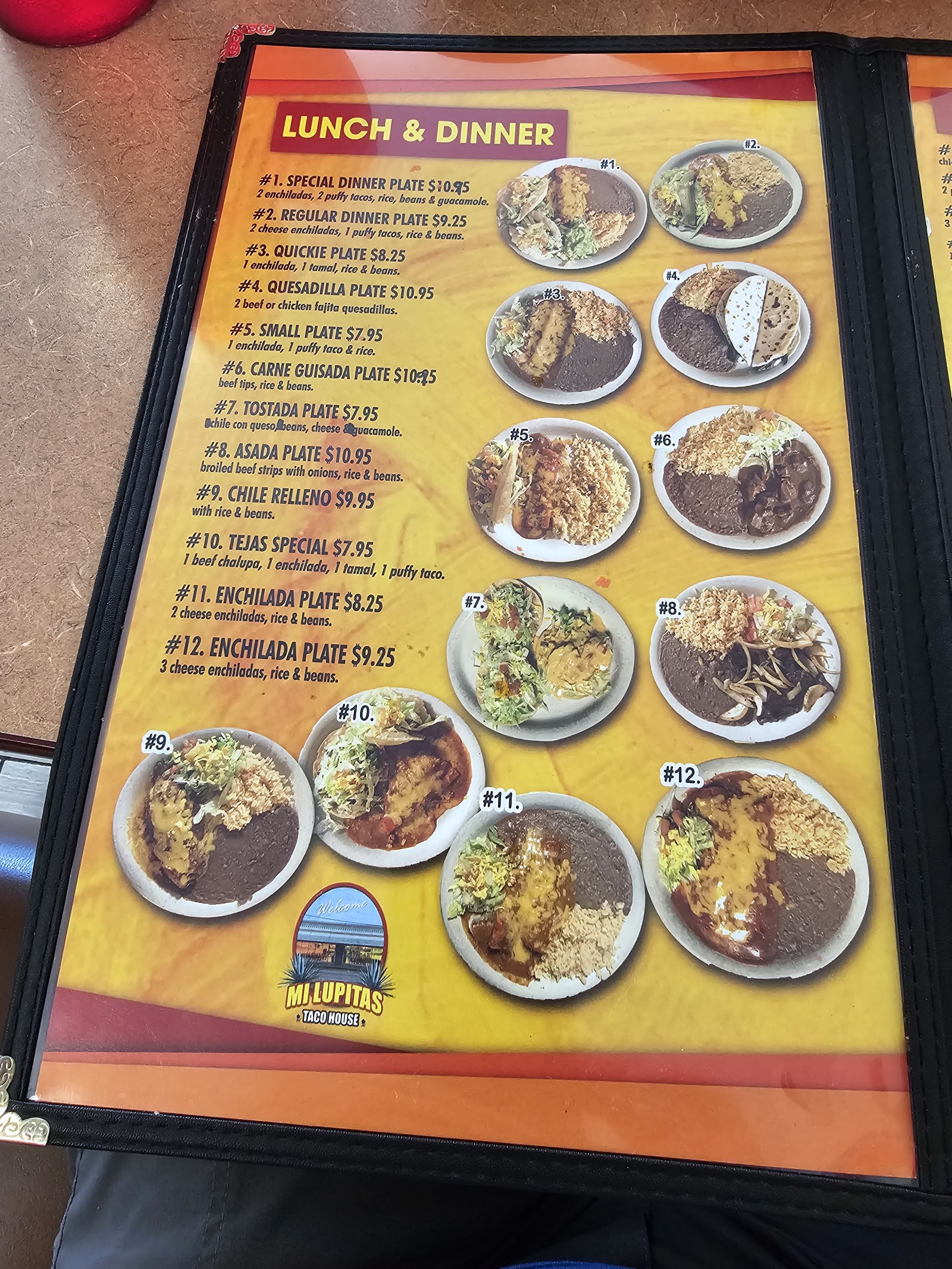 Mi Lupita Taco House dining area